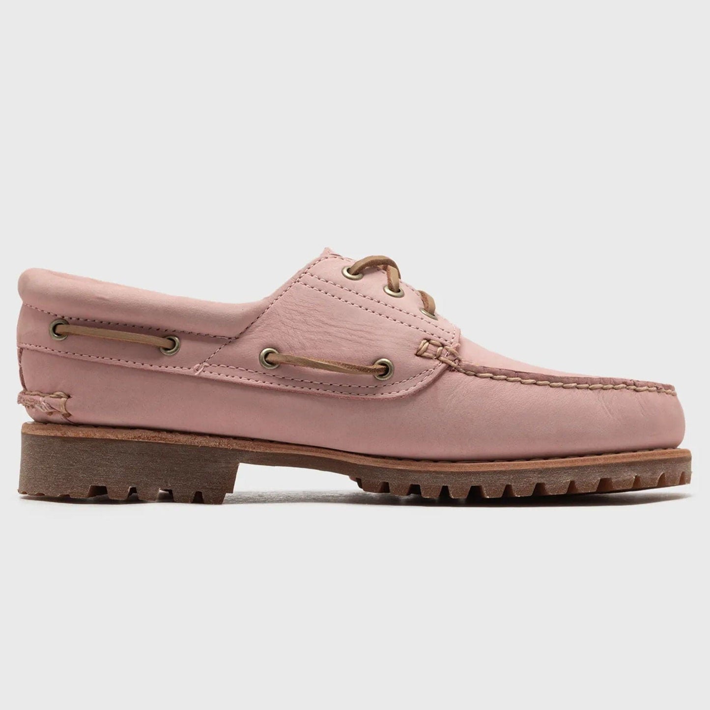 Timberland 3 Eye Lug Boat Shoe 'Medium Pink Nubuck' - Kick Game