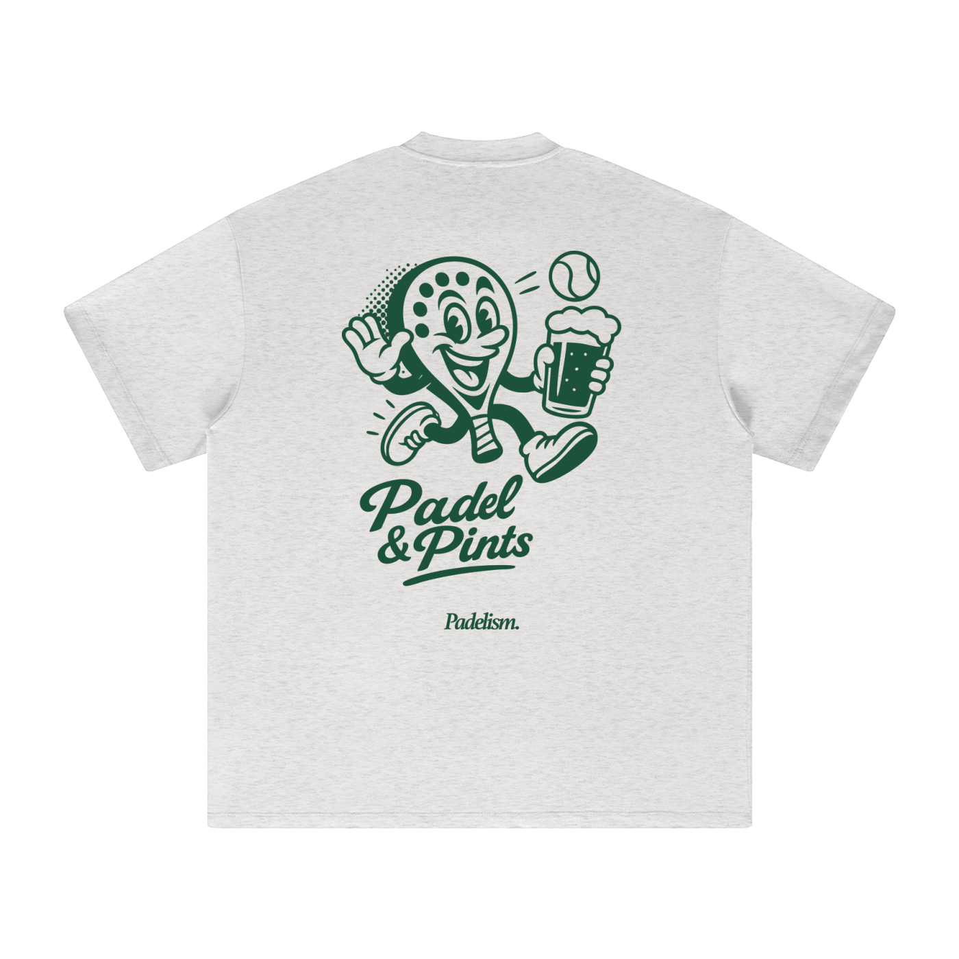Padel & Pints - Heavyweight T-Shirt - Kick Game
