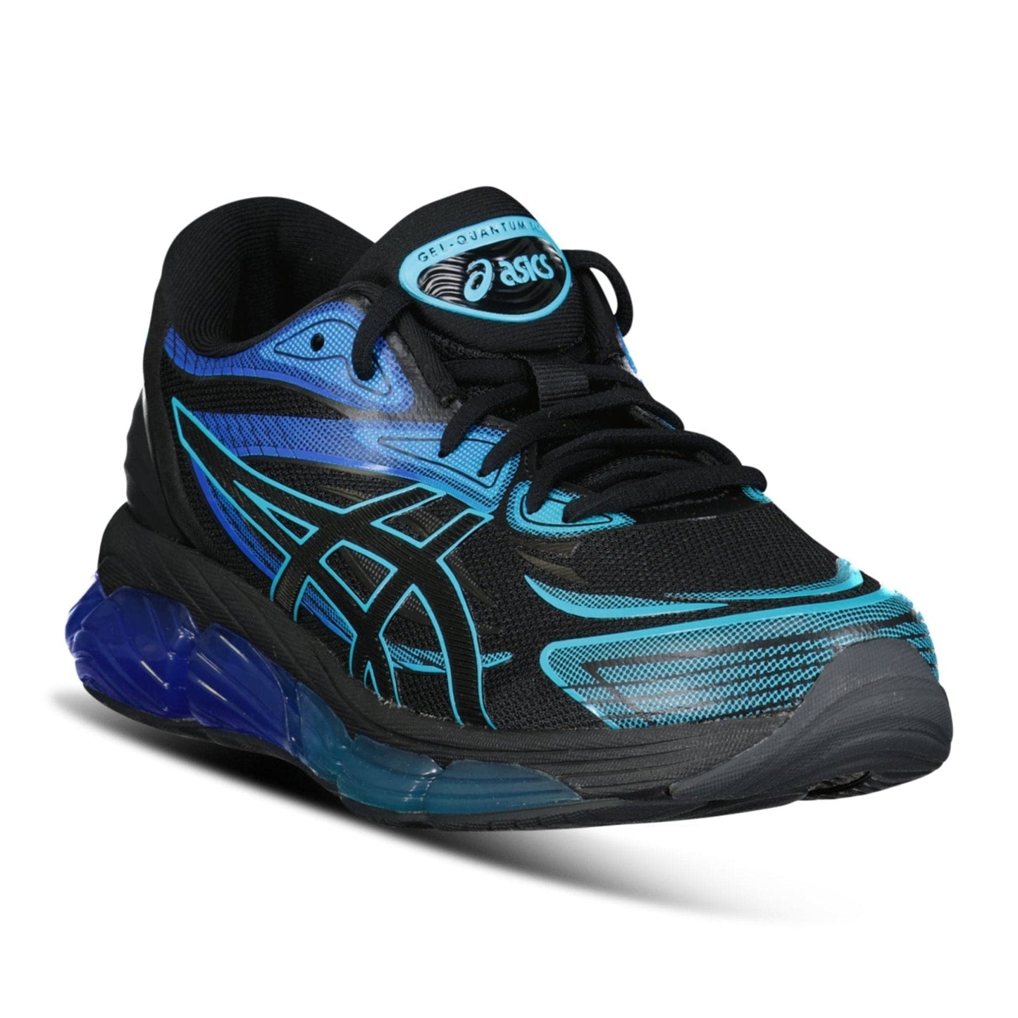 Asics GEL-QUANTUM 360 VII Trainers Blue & Black - Kick Game