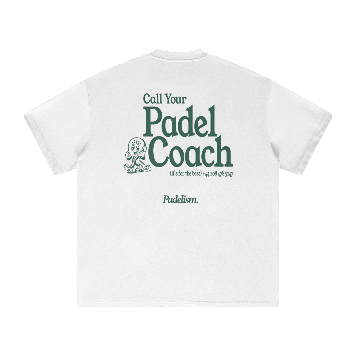 Padel Coach - Heavyweight T-Shirt - Kick Game