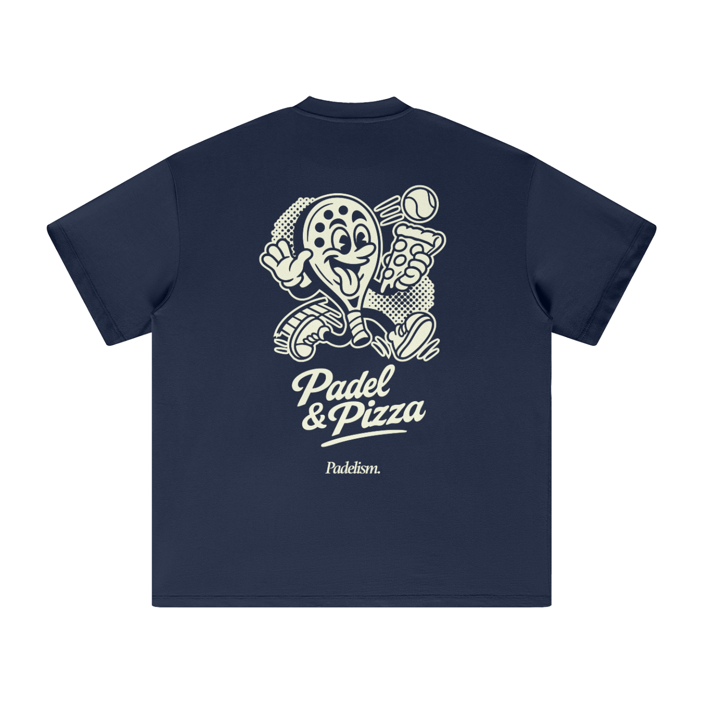 Padel & Pizza - Heavyweight T-Shirt - Kick Game