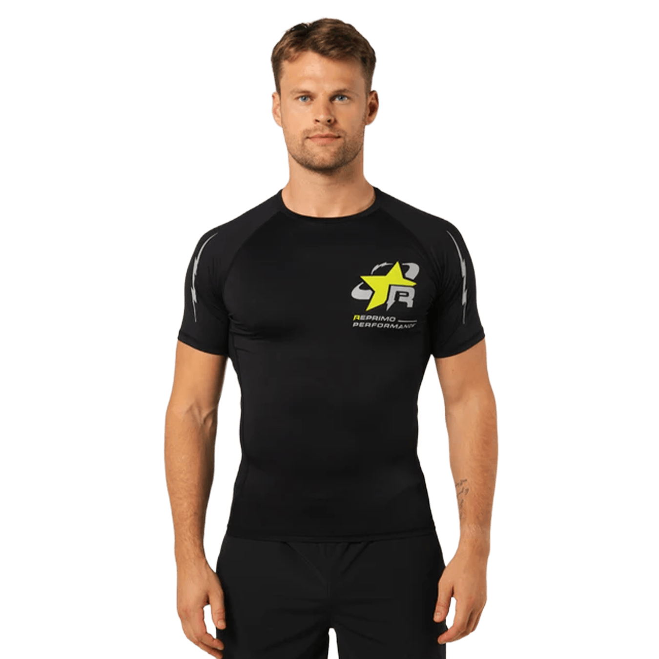 Reprimo RP Base Layer Tee 'Black Neon' - Kick Game