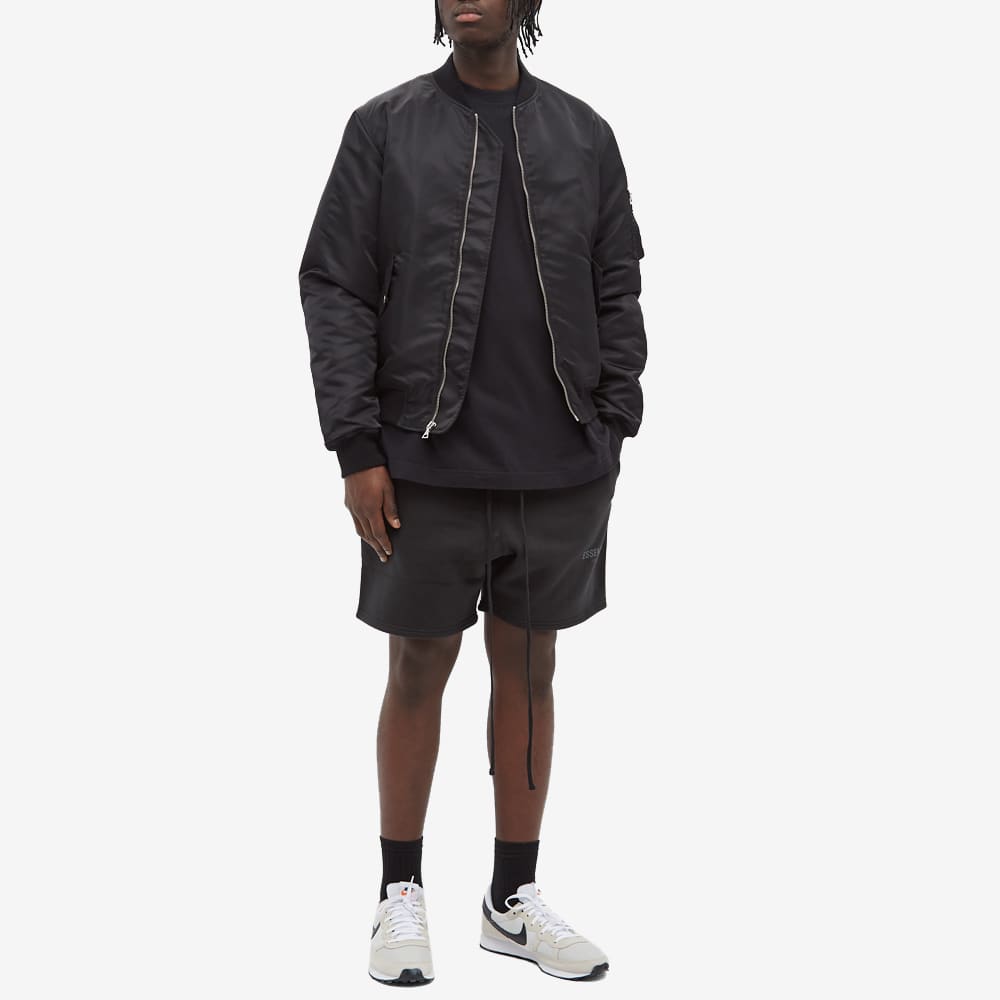 FEAR OF GOD ESSENTIALS Shorts (SS21) Black/Stretch Limo - Kick Game