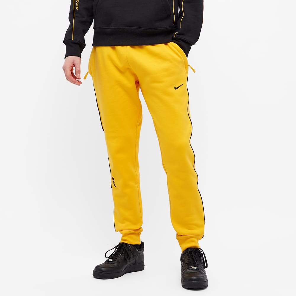 Drake x Nike NOCTA AU Essential Fleece Pant University Gold - Kick Game