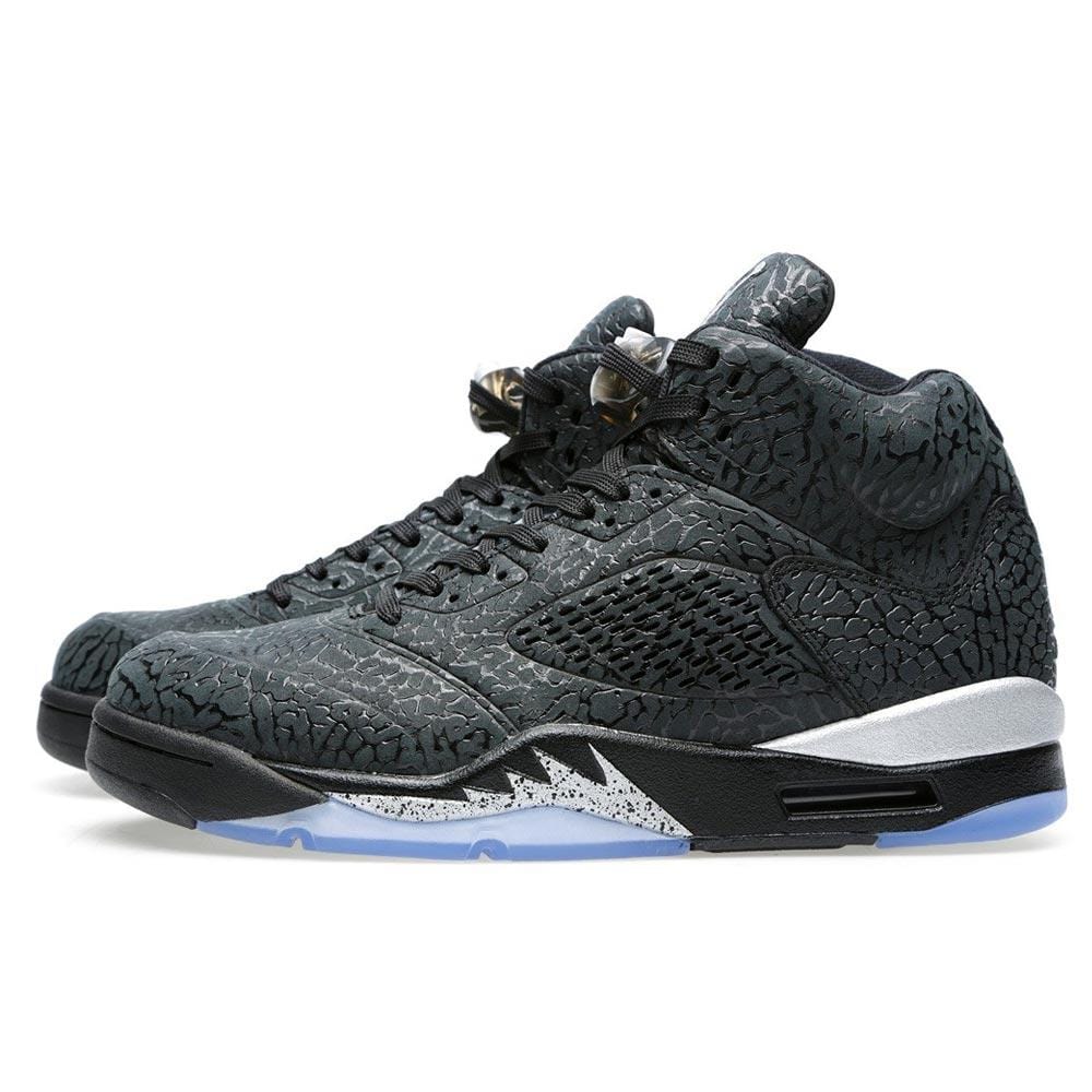 AIR JORDAN 3LAB5 Black & Metallic Silver - Kick Game