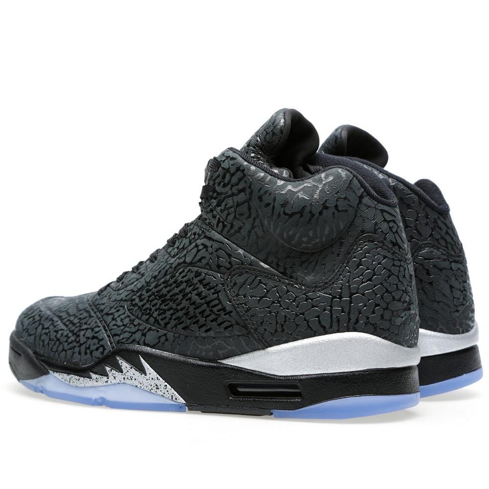 AIR JORDAN 3LAB5 Black & Metallic Silver - Kick Game