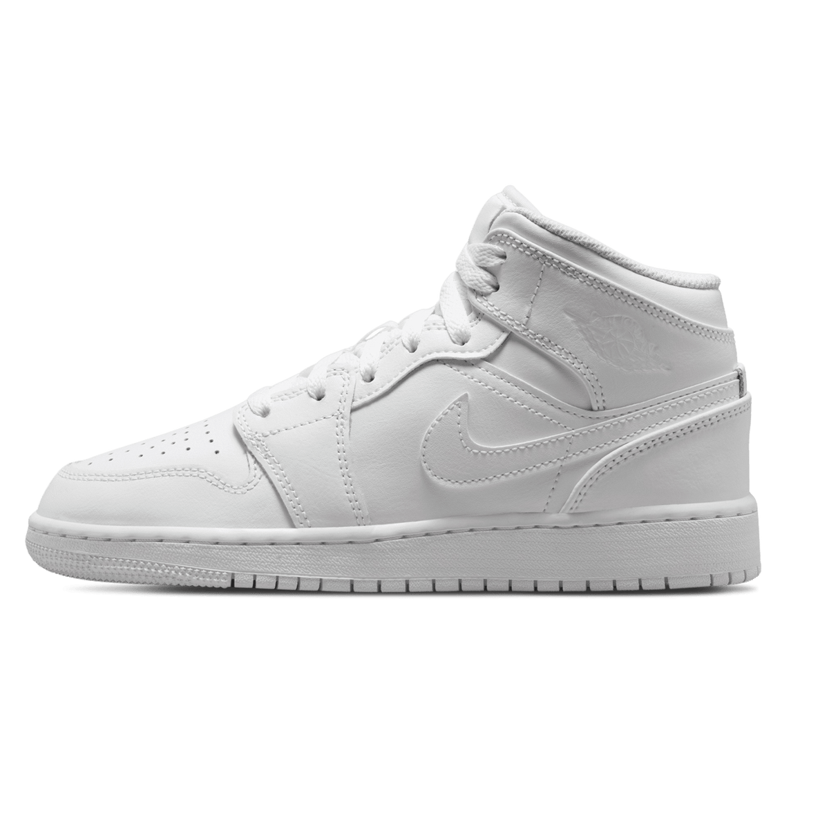 Sneakers court vision leather Mid GS 'Triple White' 2023 - UrlfreezeShops