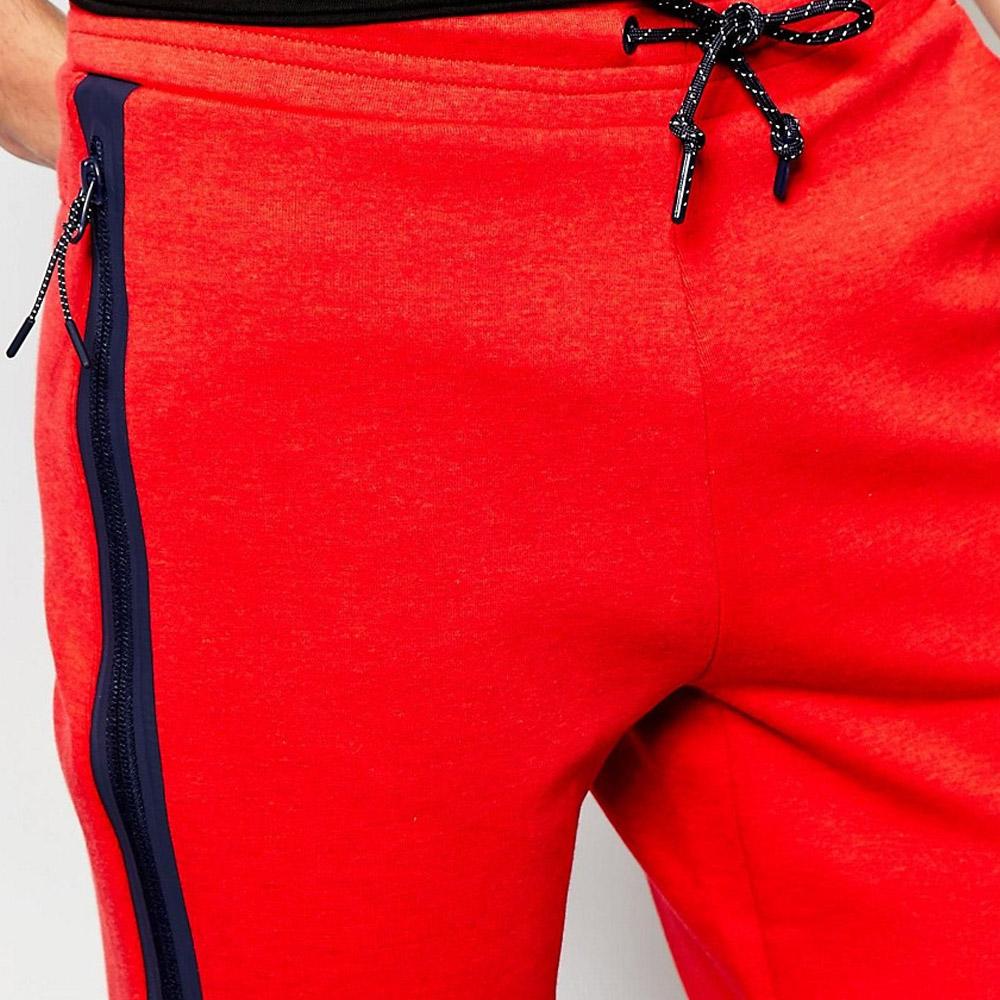 NIKE TECH FLEECE SHORTS Light University Red Heather - Kick Game