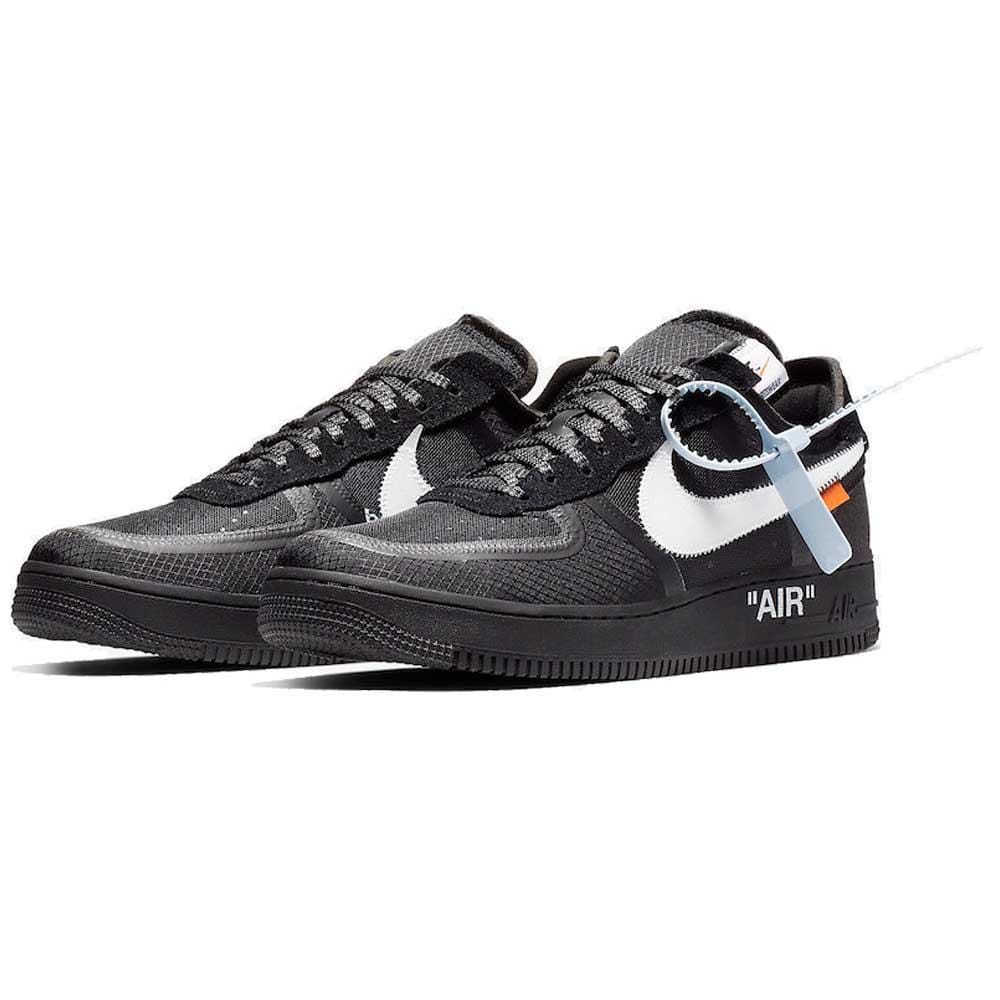 Off-White x Nike Air Force 1 Black - Kick Game