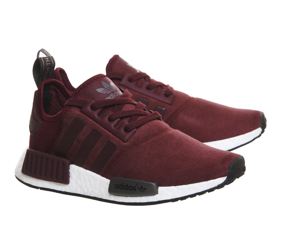 Adidas NMD_R1 Runner Suede W Maroon - Kick Game