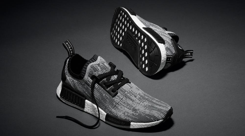 Adidas NMD Primeknit Black White - Kick Game