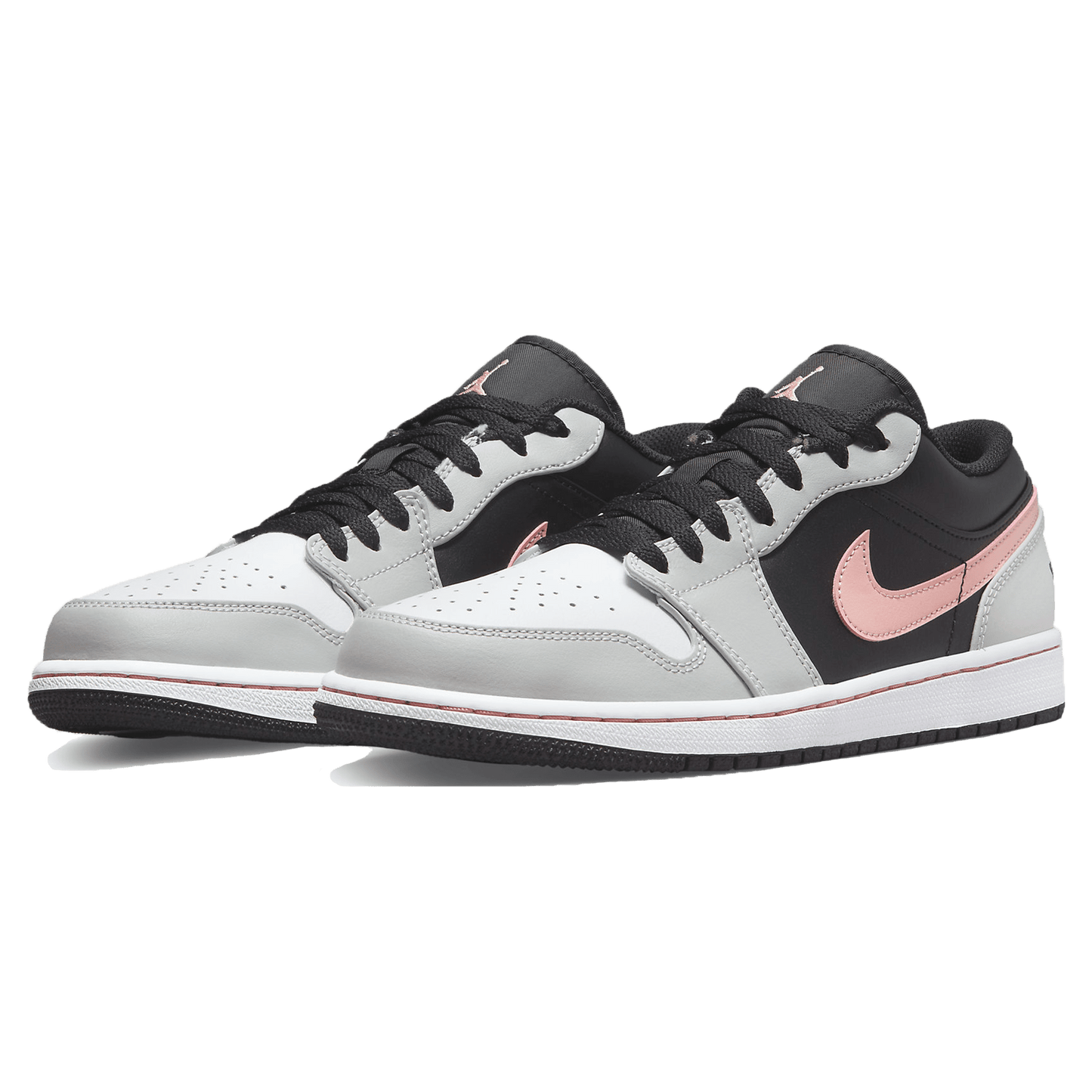 Air Jordan 1 Low 'Black Grey Pink' - Kick Game