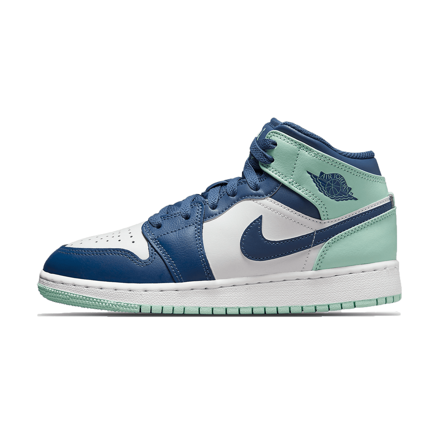 Air Jordan 1 Mid GS 'Blue Mint' - Kick Game