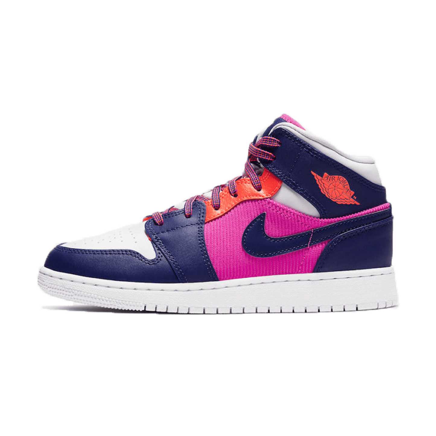 Air Jordan 1 Mid GS 'Fire Pink' - Kick Game