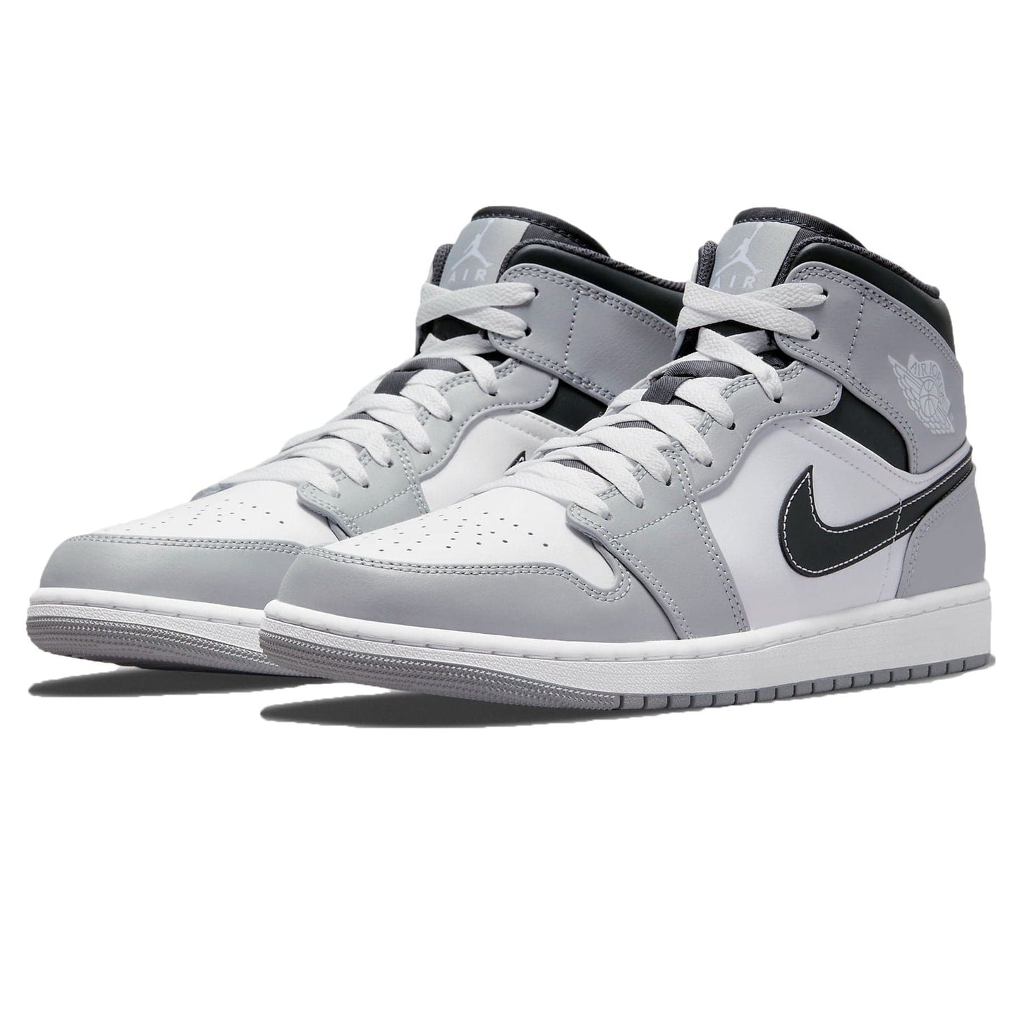 Air Jordan 1 Mid Smoke Grey Anthracite - Kick Game