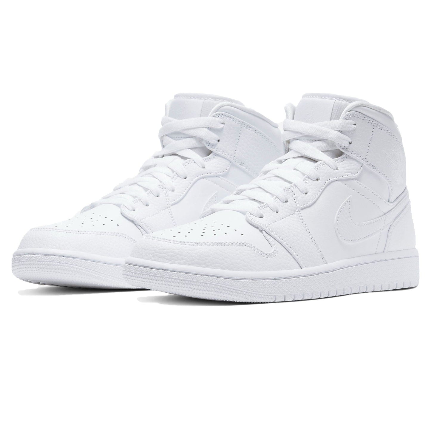 Air Jordan 1 Mid 'Triple White' - Kick Game