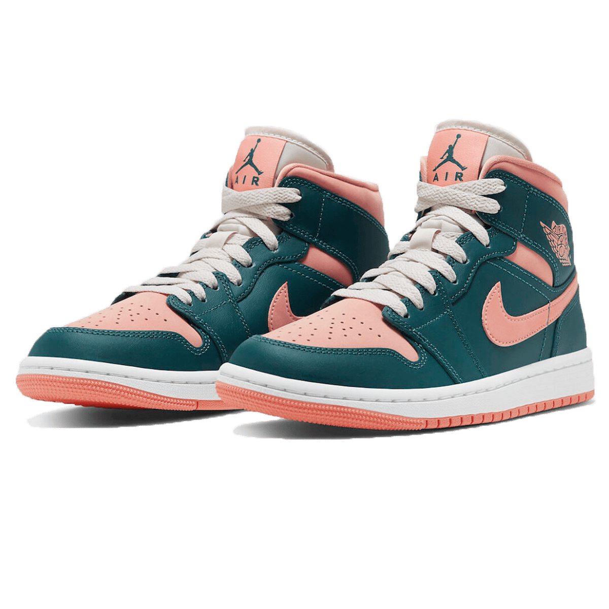 Air Jordan 1 Mid Wmns 'Dark Teal Green' - Kick Game