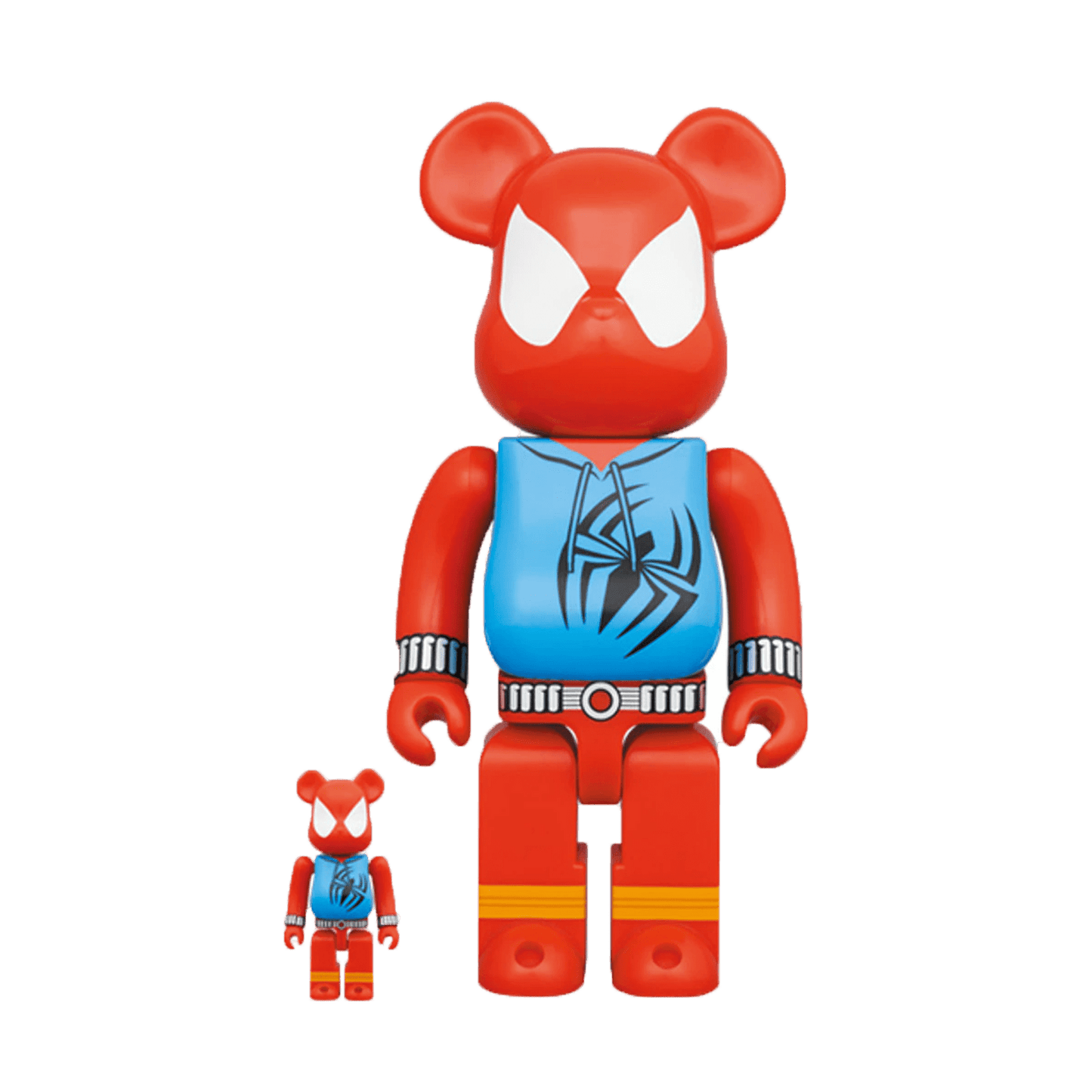 Bearbrick x Marvel Spider-Man Scarlet Spider 100% & 400% Set - Kick Game