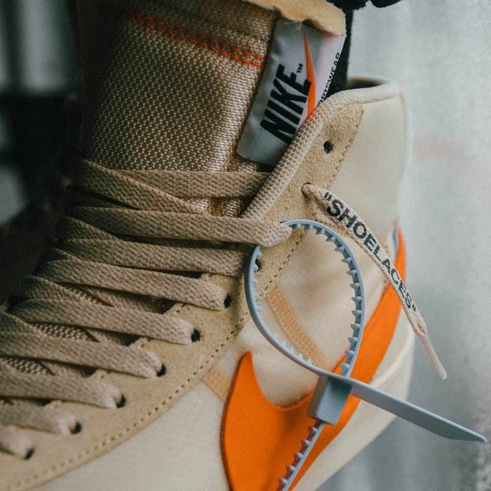 Off-White x Nike Blazer Orange SPOOKY PACK - UrlfreezeShops