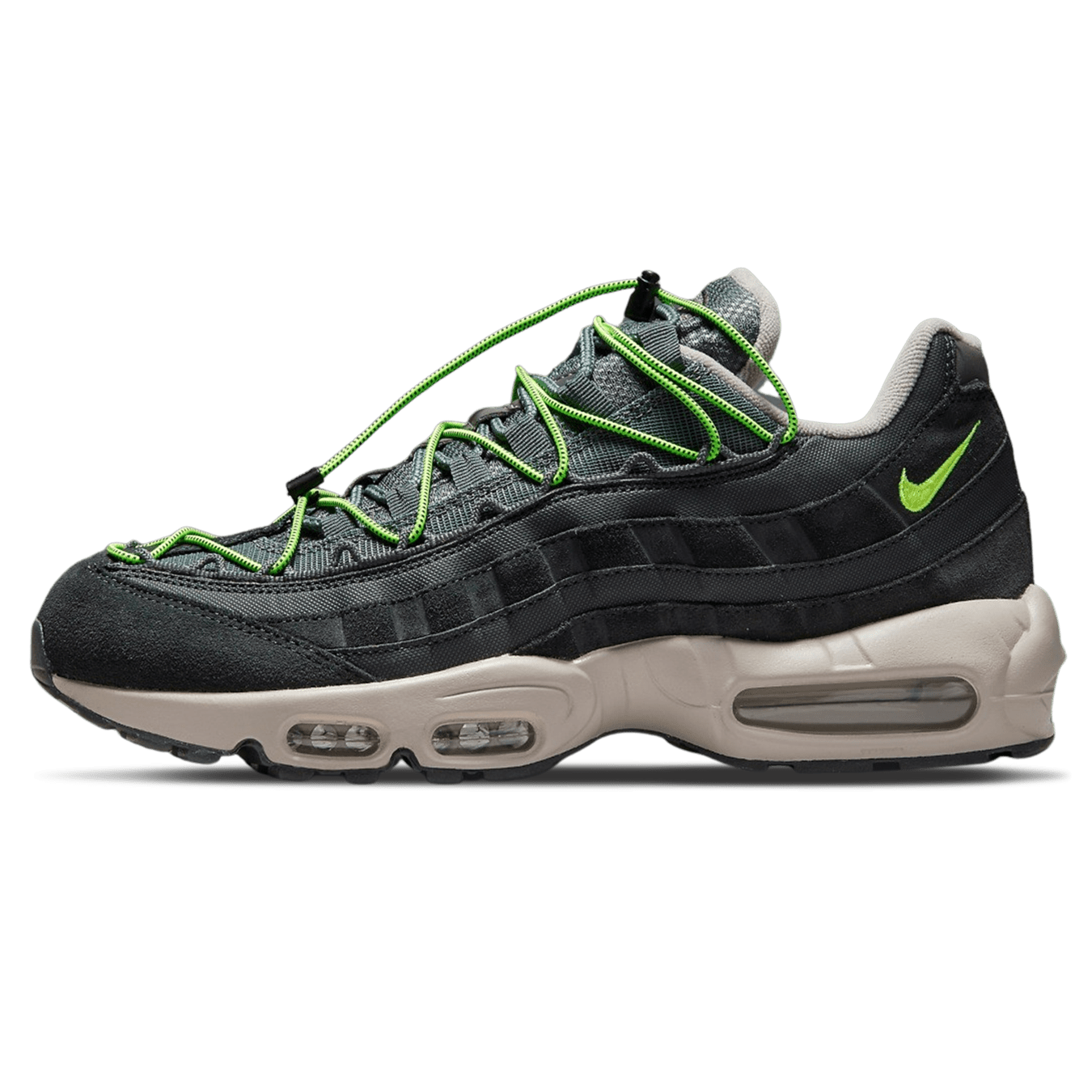 Nike Air Max 95 'Speed Lacing - Off Noir Volt' - Kick Game