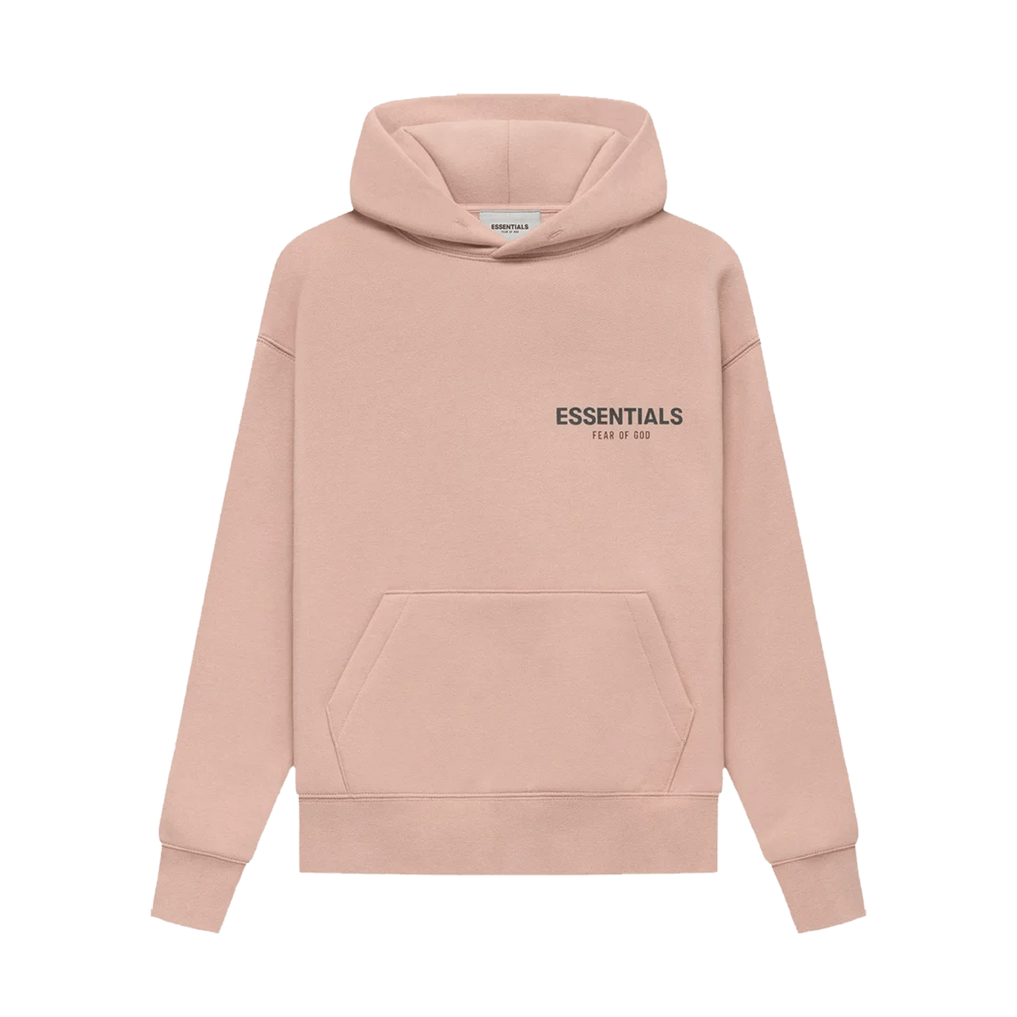 Fear of God Essentials Kids Pullover Hoodie 'Matte Blush' - Kick Game