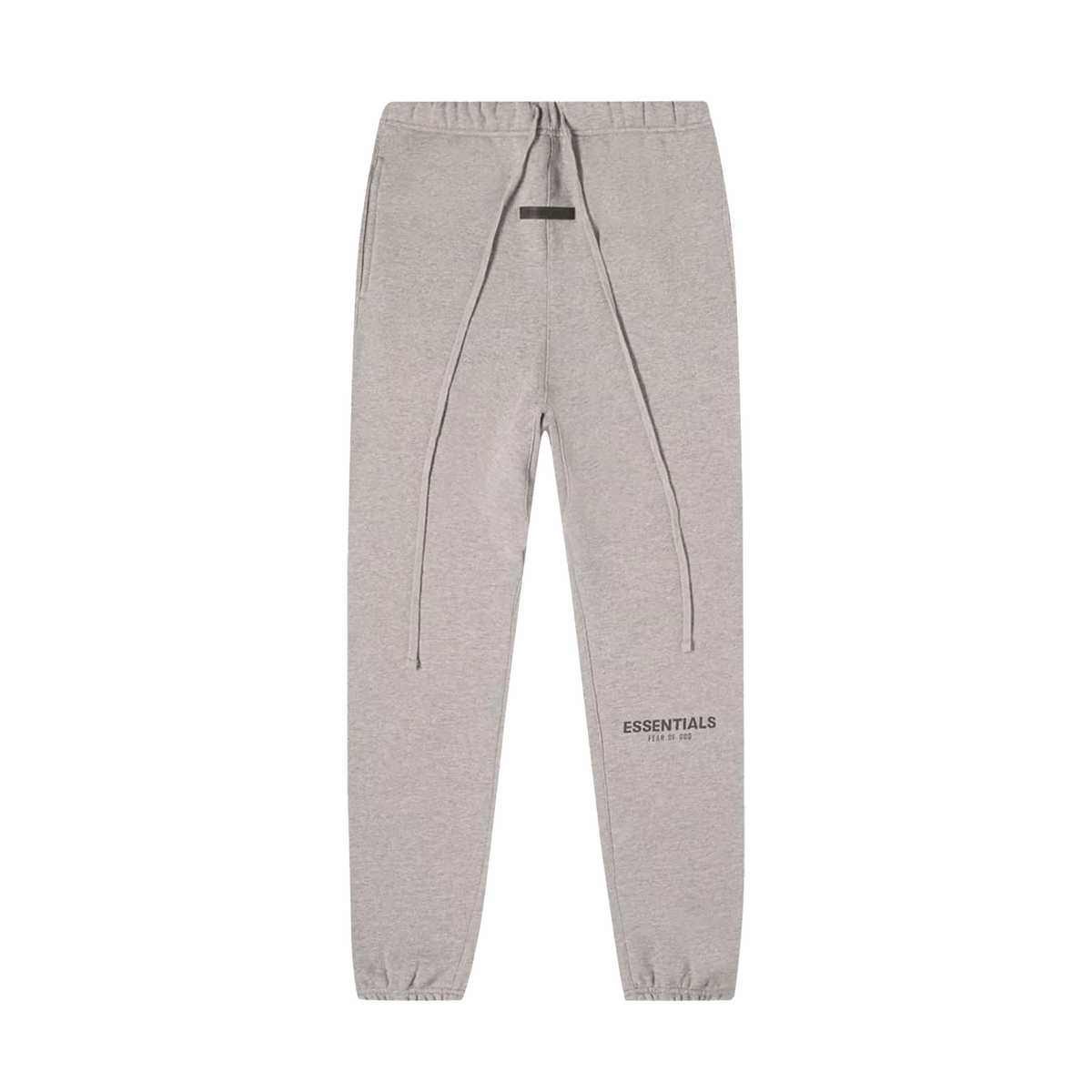 Contrast High Waist Cotton Denim Shorts Essentials Sweatpants 'Dark Heather Oatmeal' - UrlfreezeShops