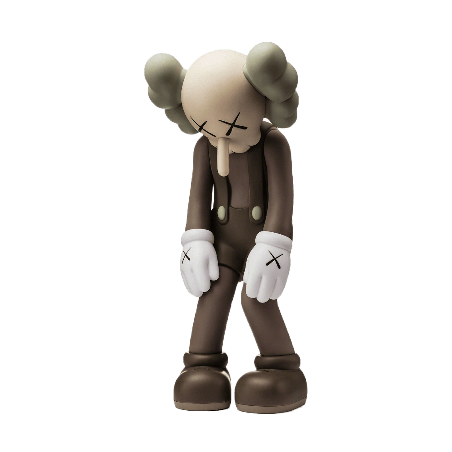 KAWS Small Lie Companion Vinyl Figure Brown - Kick Game
