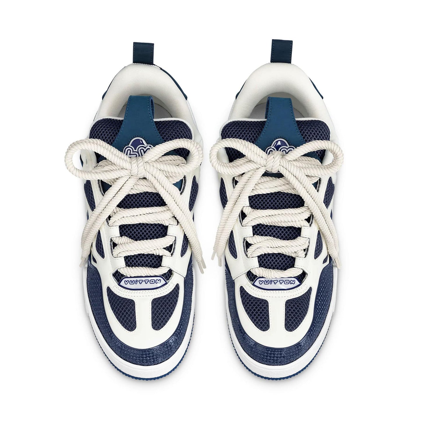Louis Vuitton LV Skate Sneaker Marine White - Kick Game