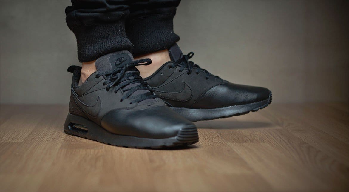 Nike Air Max Tavas Leather Black - Kick Game