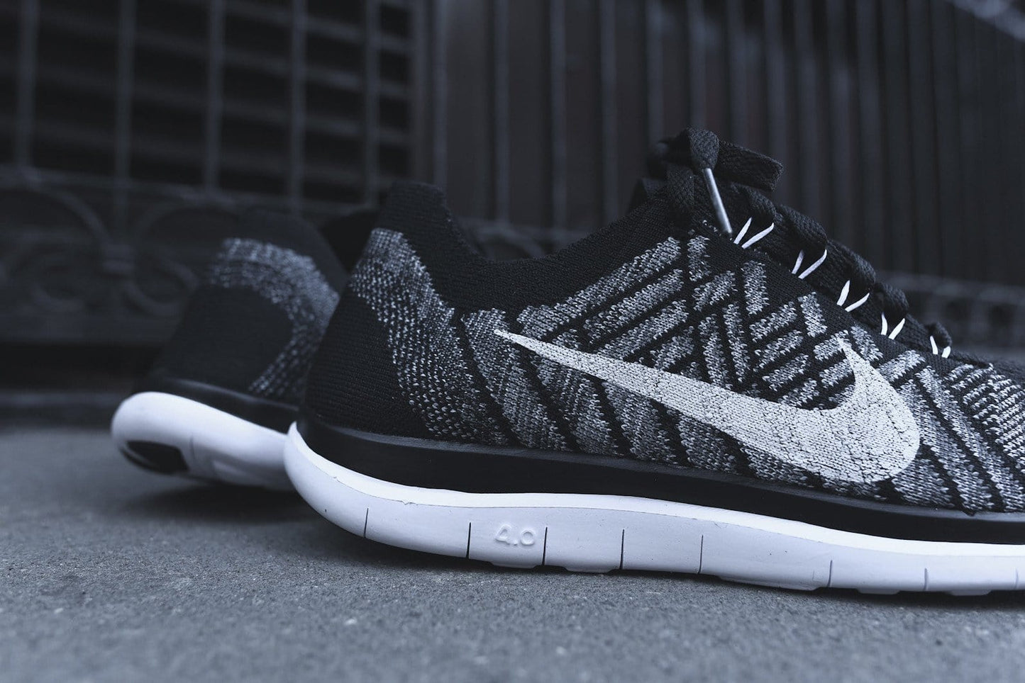 Nike Free 4.0 Flyknit Black - Kick Game