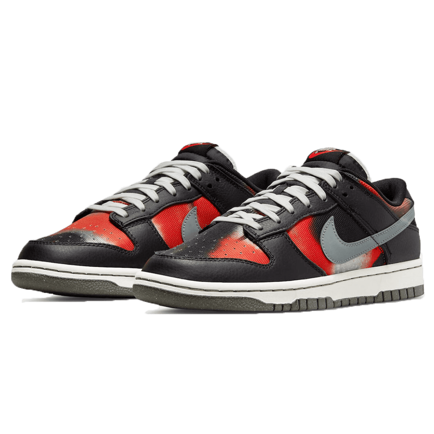 Nike Dunk Low 'Graffiti Pack - Black Red' - Kick Game