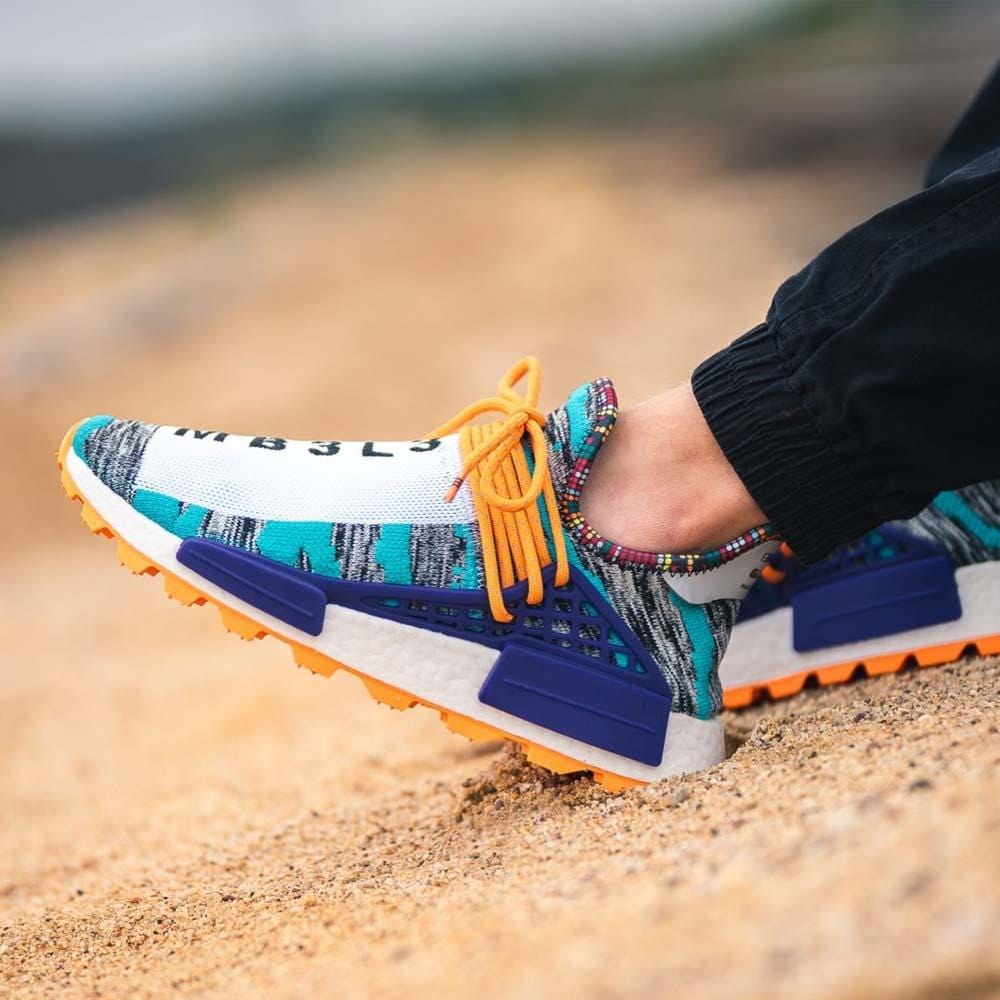 Pharrell x adidas Afro NMD Hu Pack Aqua Multi - Kick Game