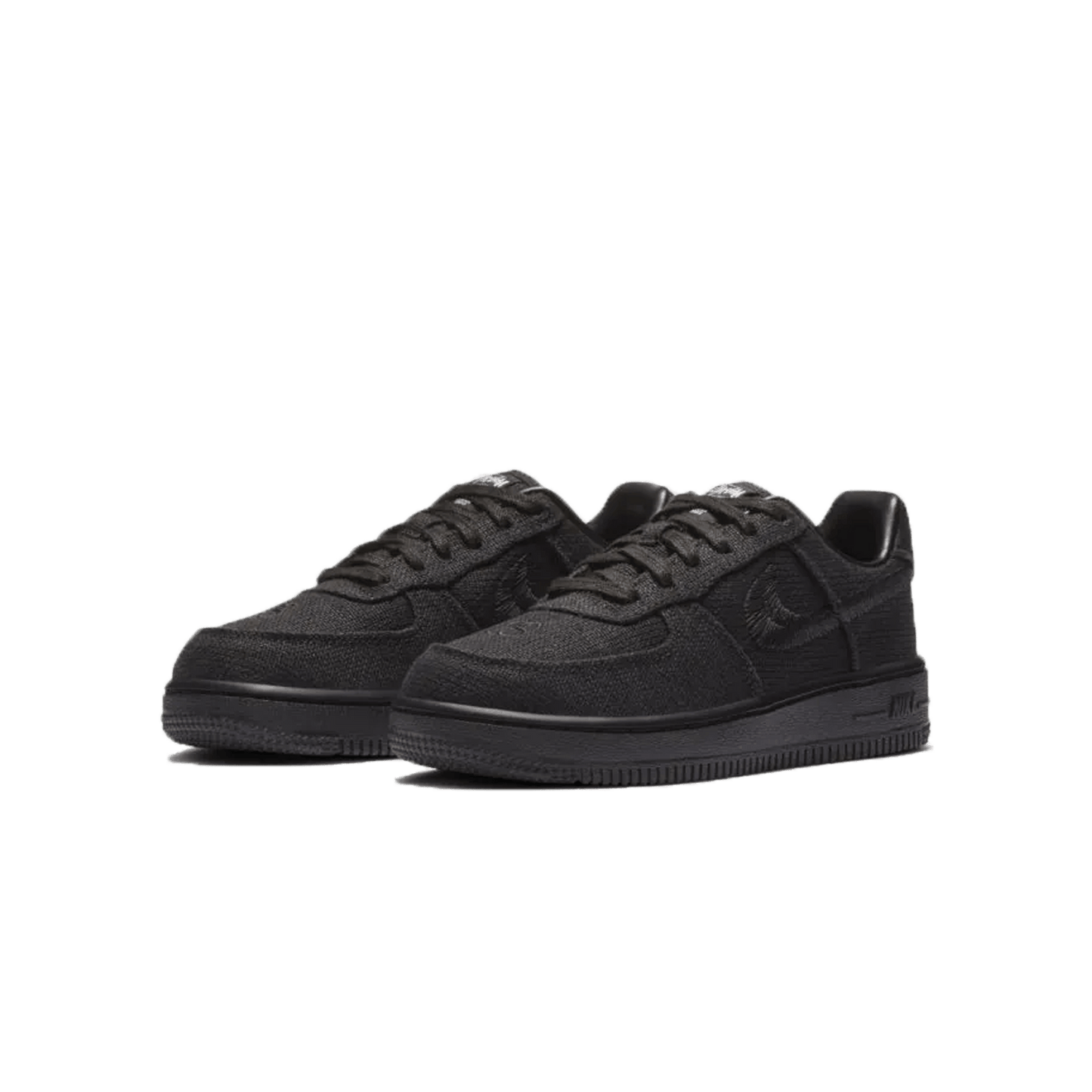 Stussy x Nike Air Force 1 Low PS 'Triple Black' - Kick Game