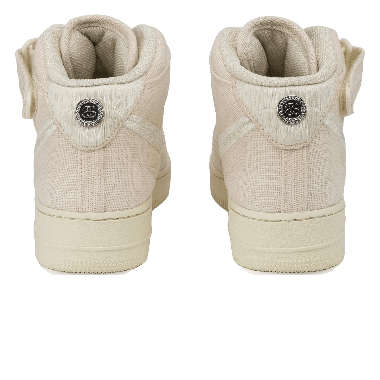 Stussy x Nike Air Force 1 Mid 'Fossil' - Kick Game