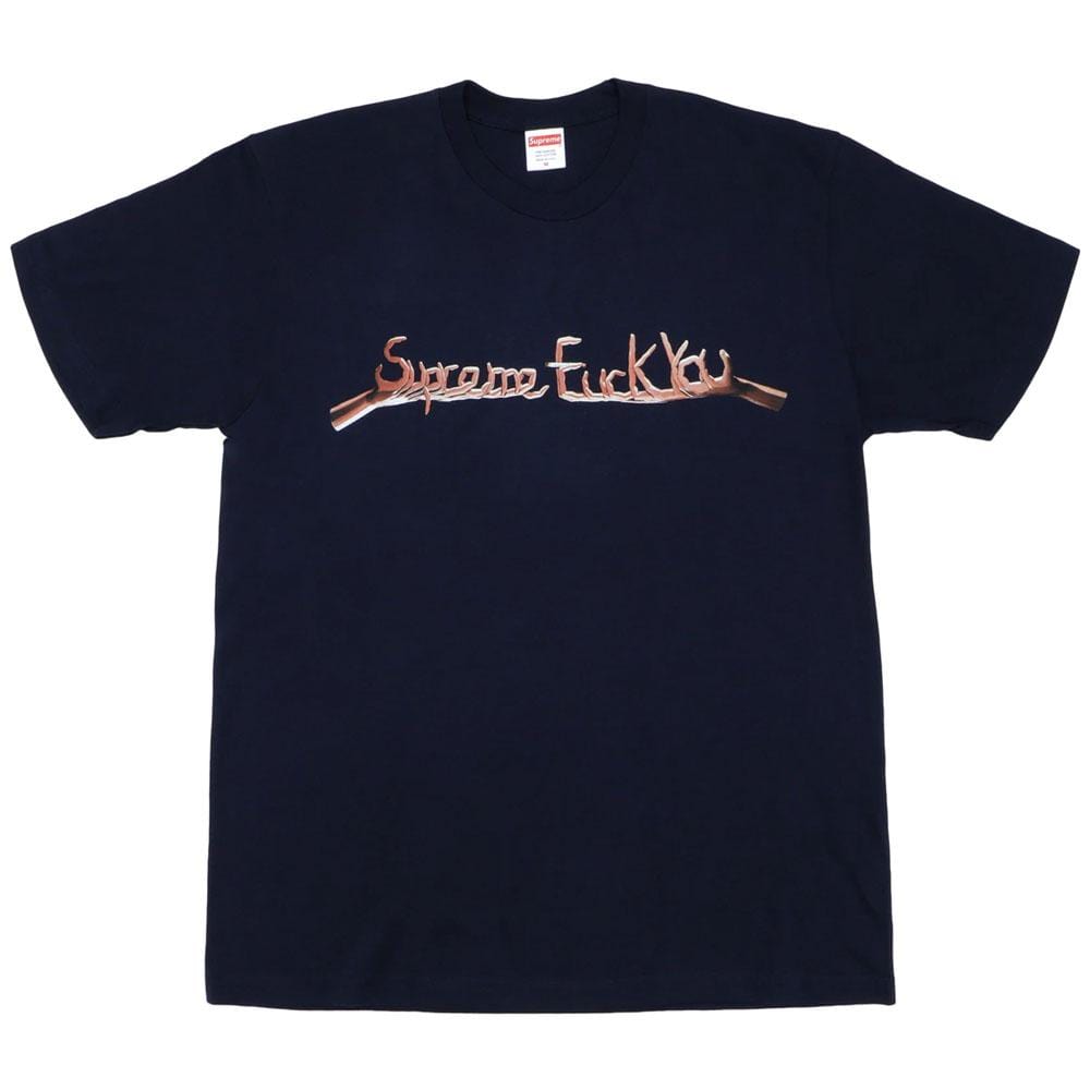 Supreme Fuck You Tee Navy - Kick Game