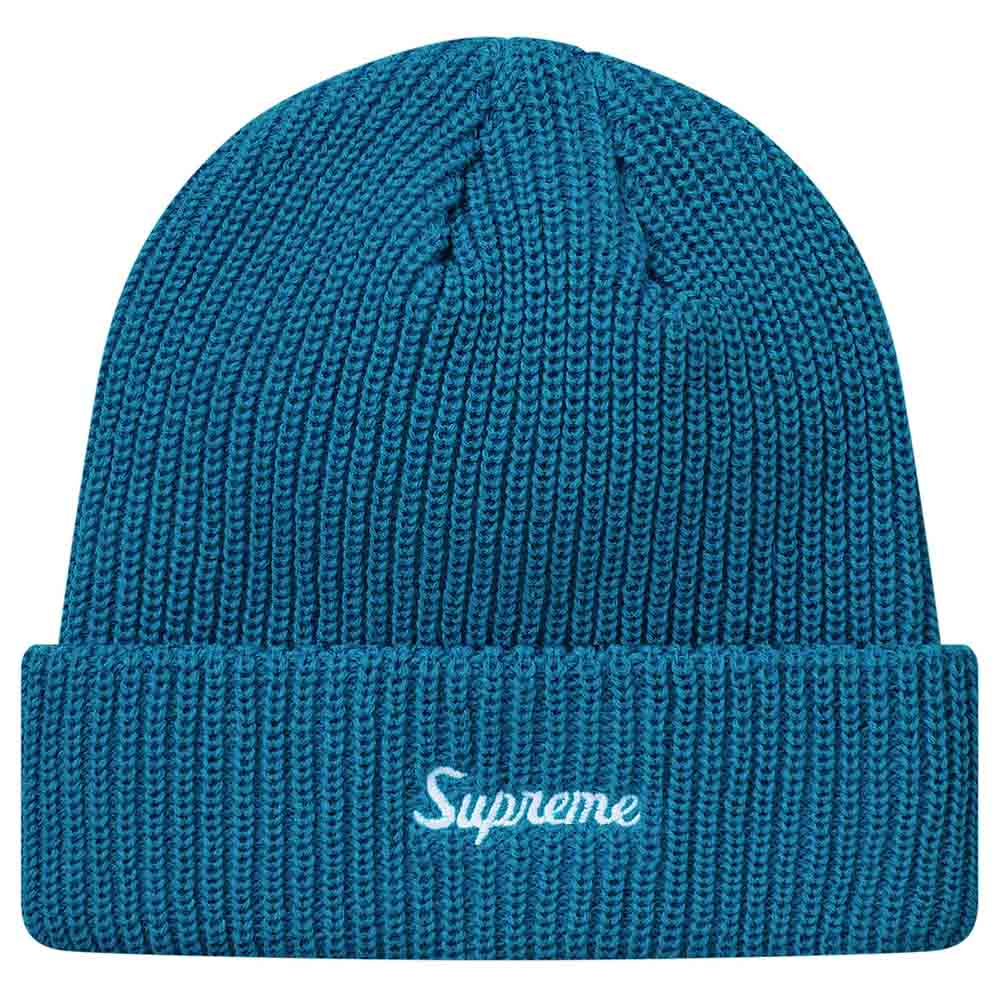 Supreme Loose Gauge Beanie (FW18) Teal - Kick Game