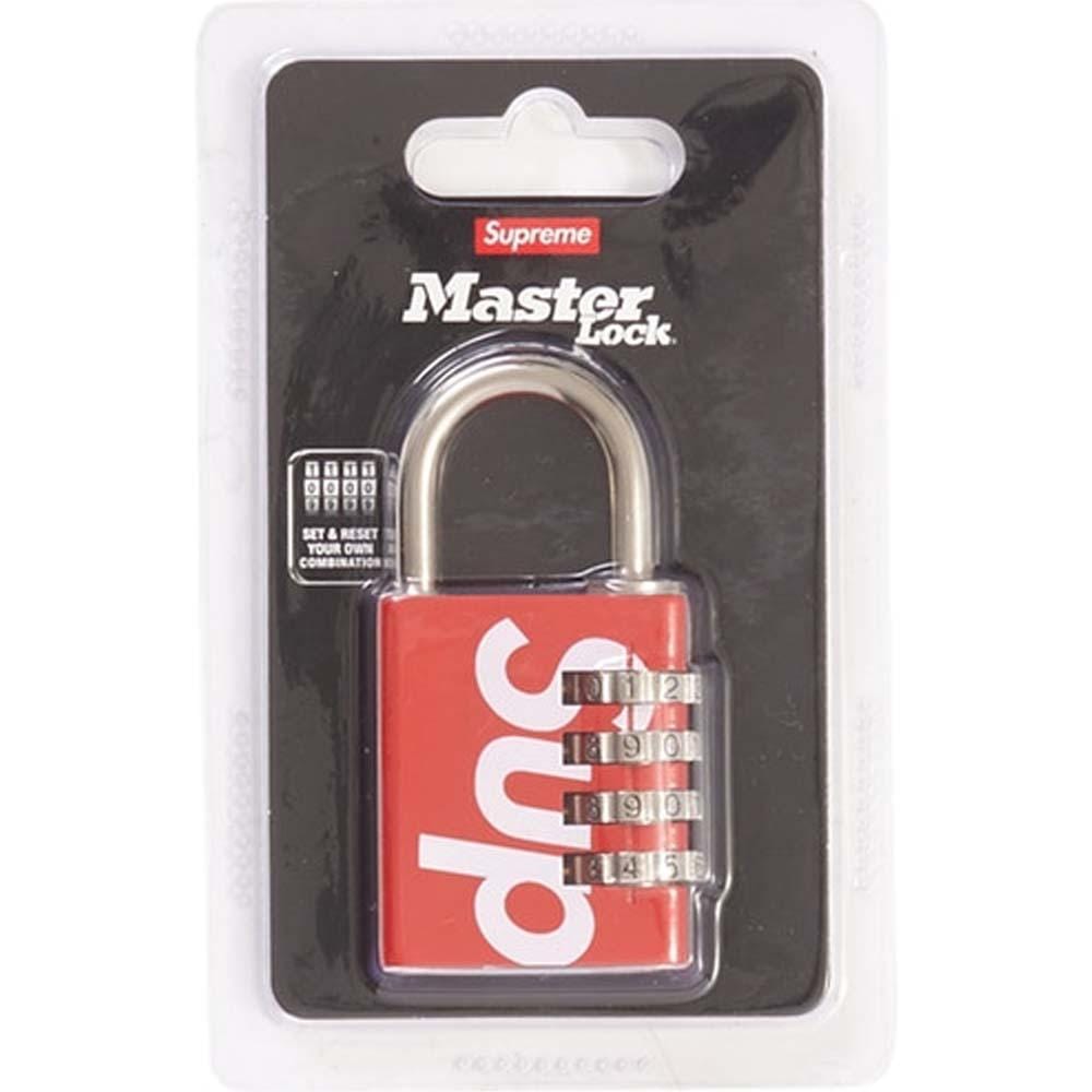 Supreme Masterlock Numeric Lock Red — Kick Game