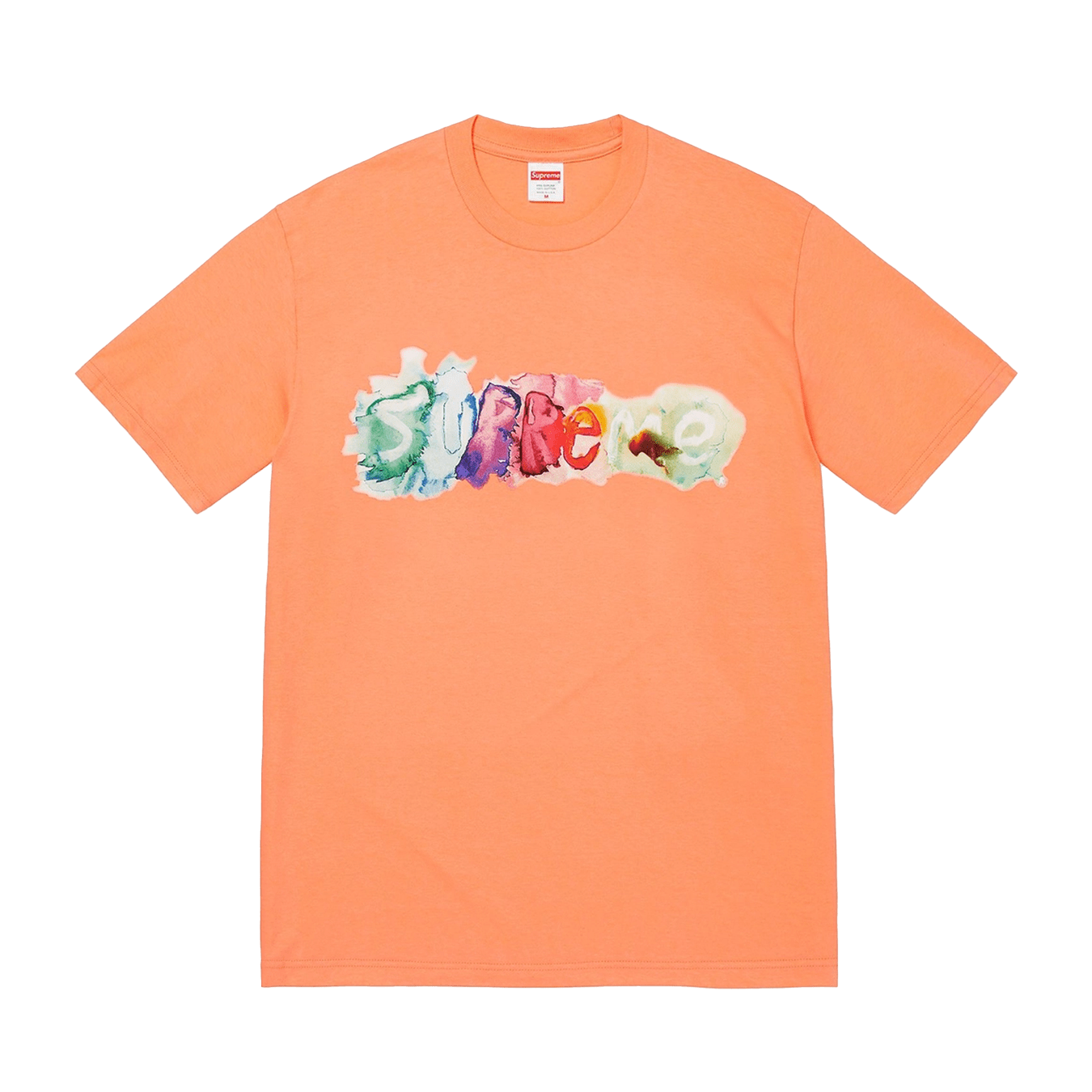 Supreme Watercolor Tee 'Peach' - Kick Game