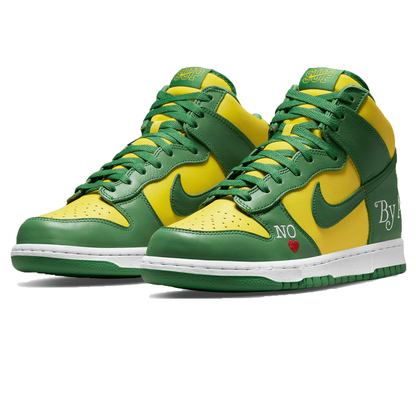 Supreme x Nike Dunk High SB 'By Any Means - Brazil' - Kick Game