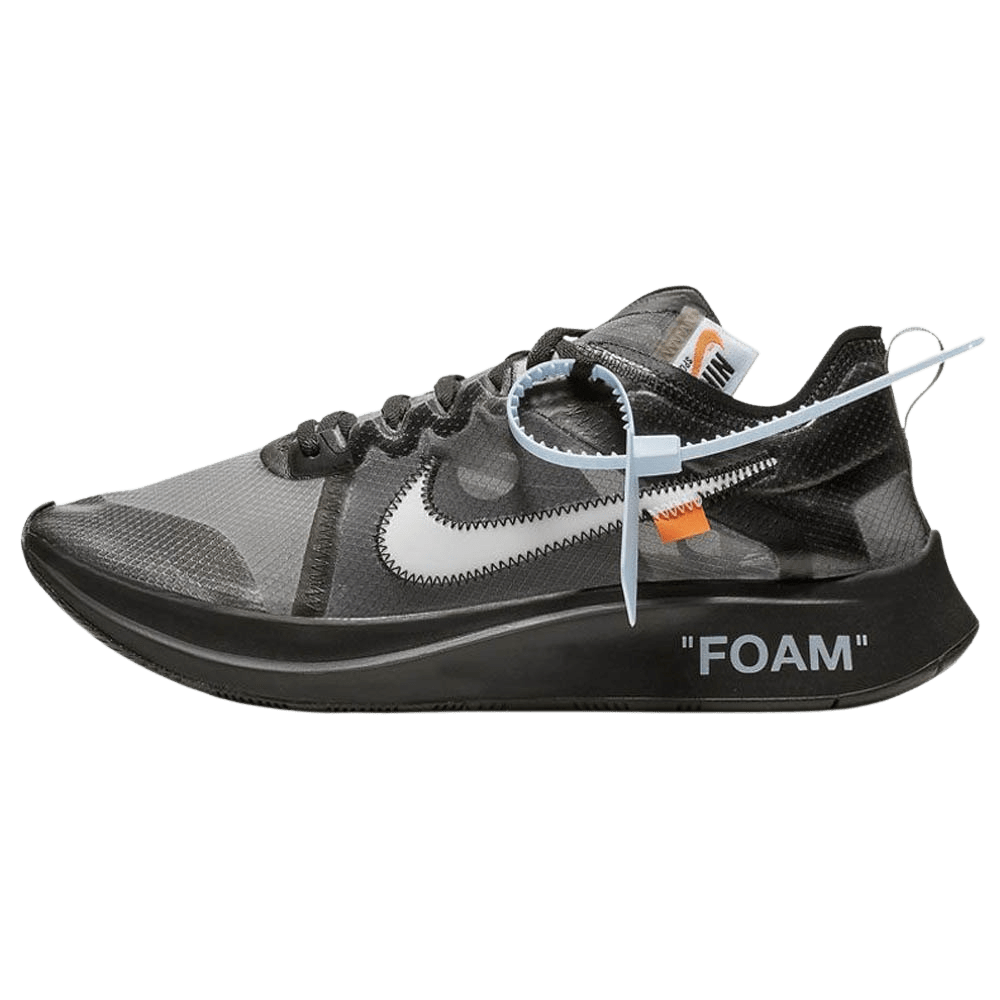 Off-White x Nike Zoom Fly SP Black — Kick Game - Main Image