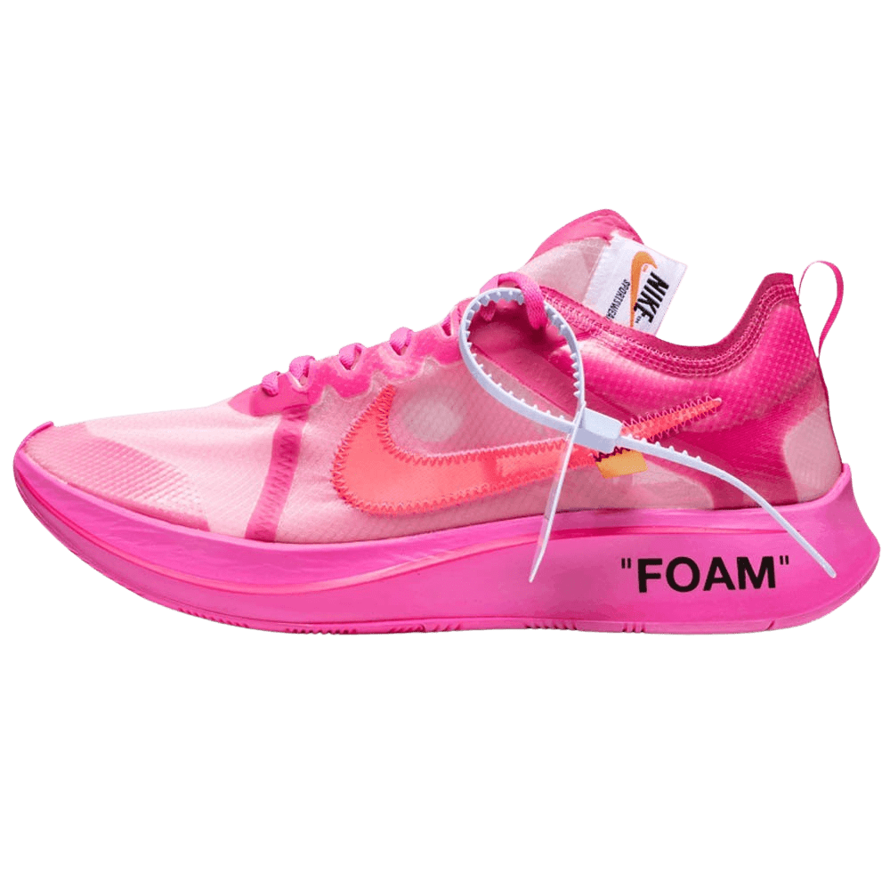 Off-White x Nike mens Zoom Fly SP Pink - UrlfreezeShops