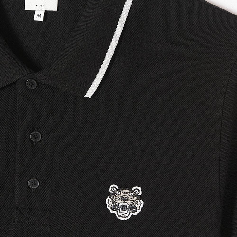 Kenzo Slim Fit Tiger Polo Shirt "Black" - Kick Game