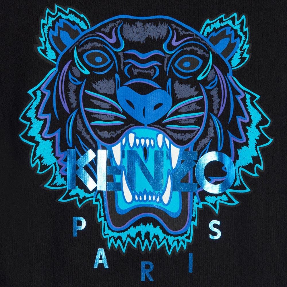 Kenzo Tiger T-shirt 'Holiday Capsule' Black - Kick Game