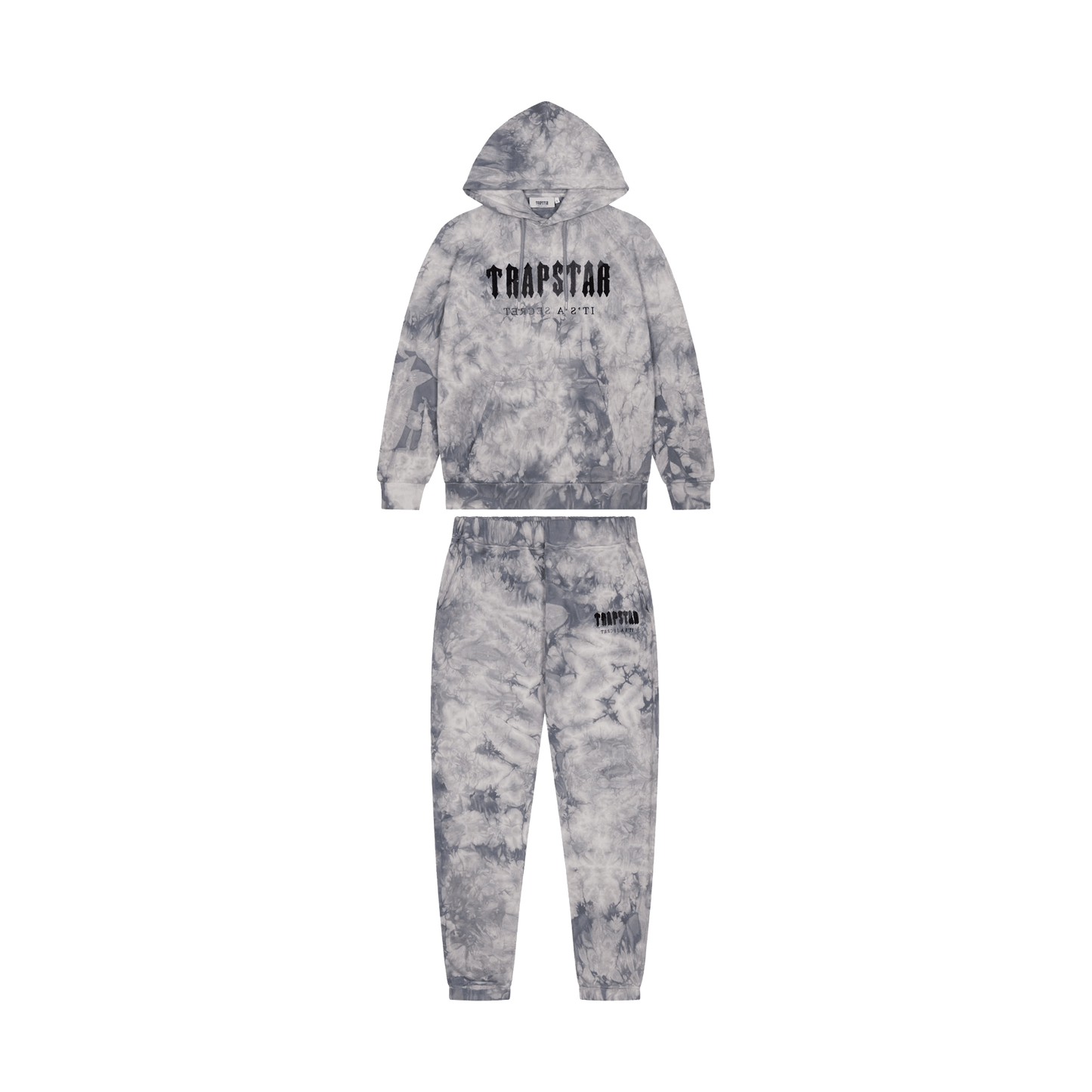 Trapstar Chenille Decoded Hoodie Tracksuit - Allover Tie Dye - Kick Game