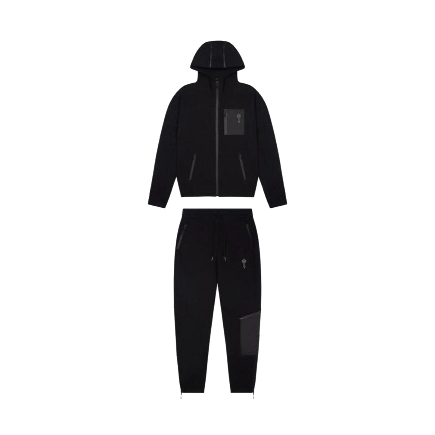 Trapstar Irongate T-Fleece Tracksuit - Black - Kick Game
