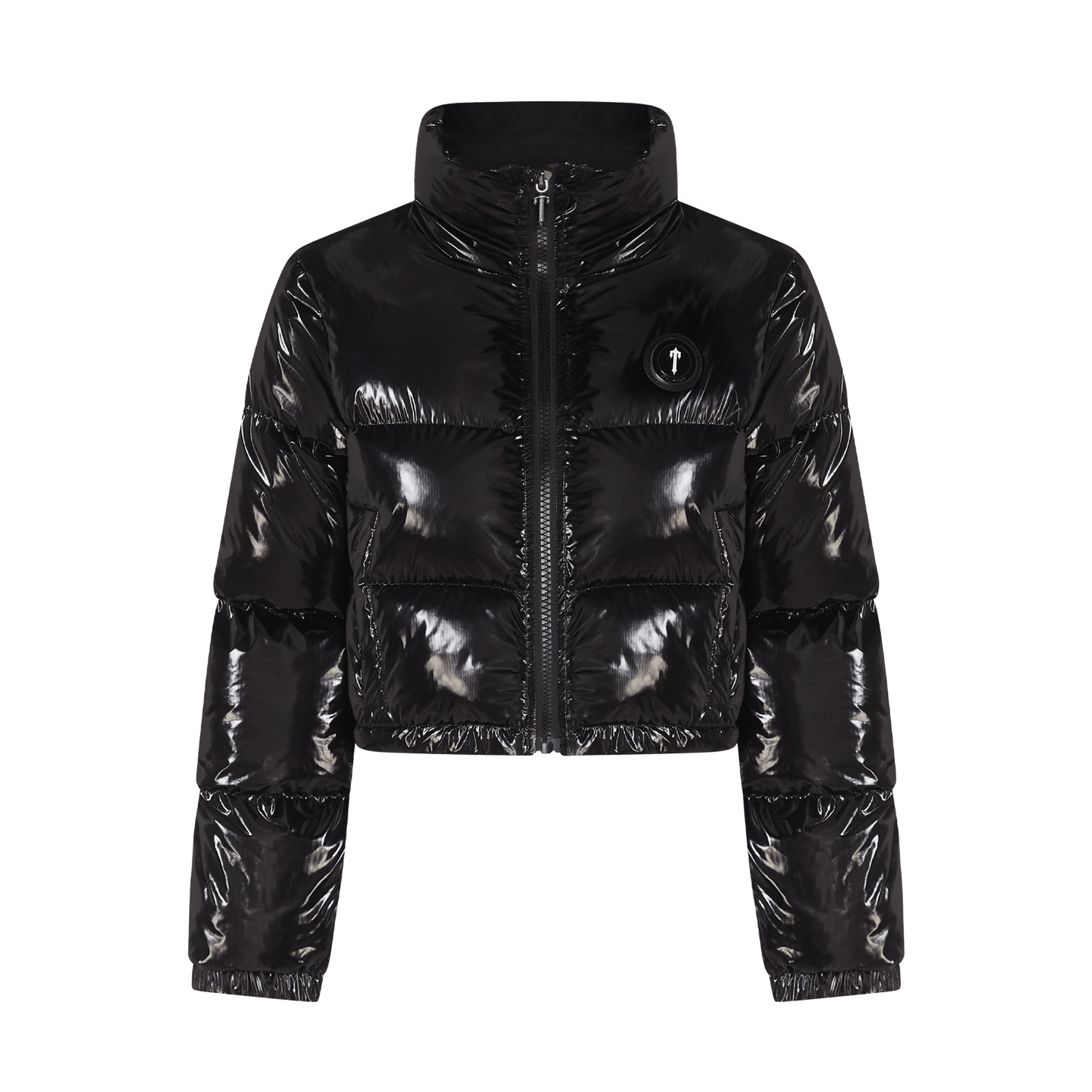 Trapstar Women's Irongate Puffer Jacket - Shiny Black - Kick Game