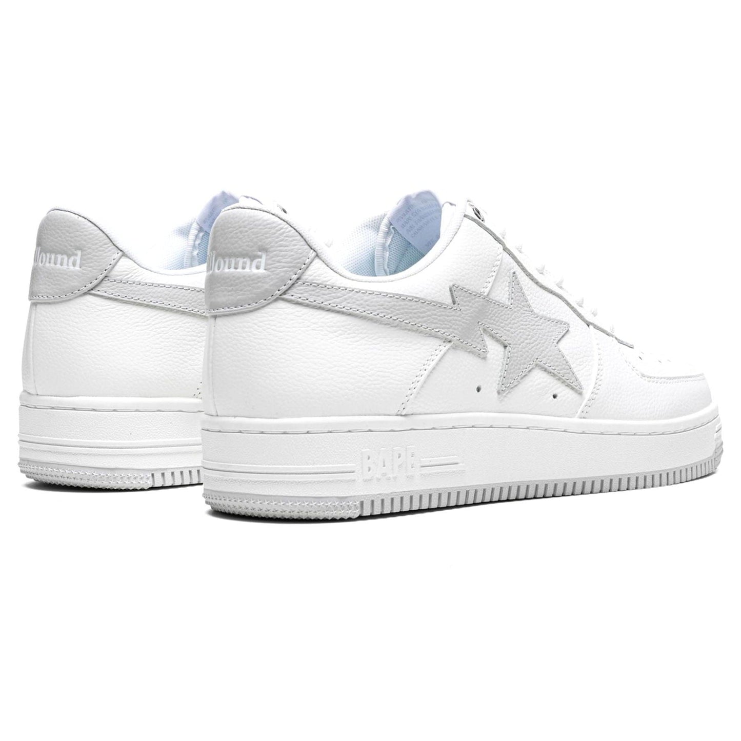 JJJJound x Bapesta 'White' - Kick Game