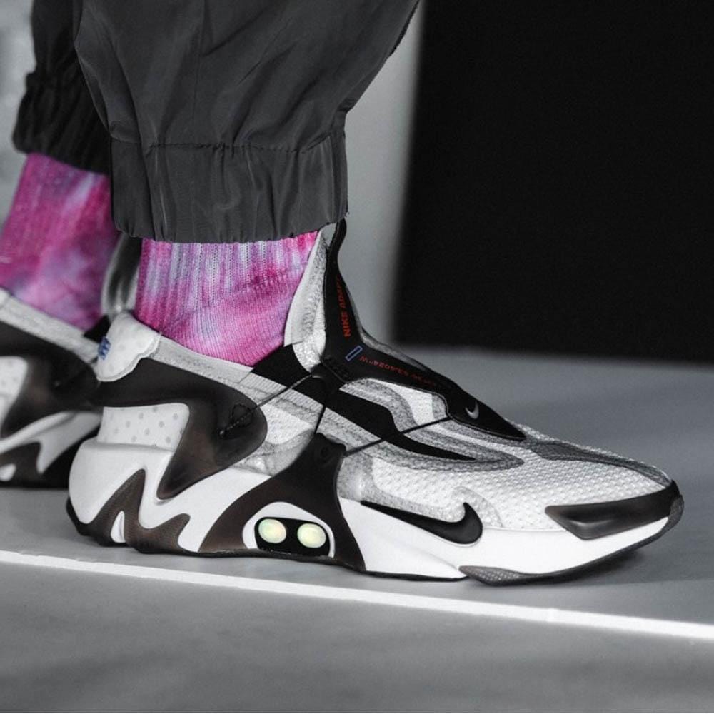 Nike Adapt Huarache White Black - Kick Game