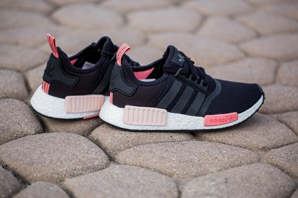 Adidas NMD_R1 Runner W Core Black-Peach Pink - Kick Game