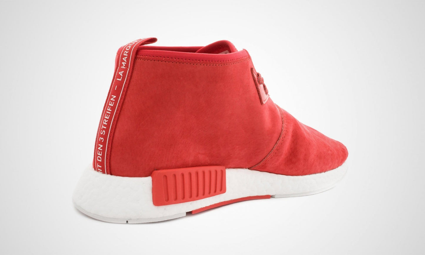 ADIDAS ORIGINALS NMD C1 CHUKKA BOOST (RED - WHITE) - Kick Game